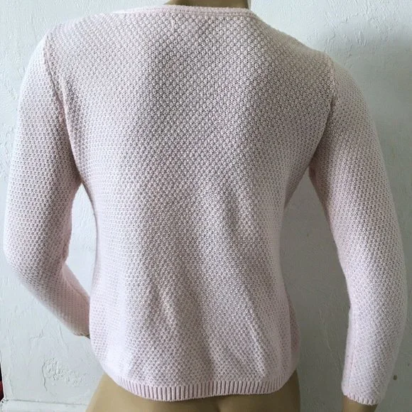 (MAKE OFFER) Cream Boatneck Sweater - Picture 4 of 7